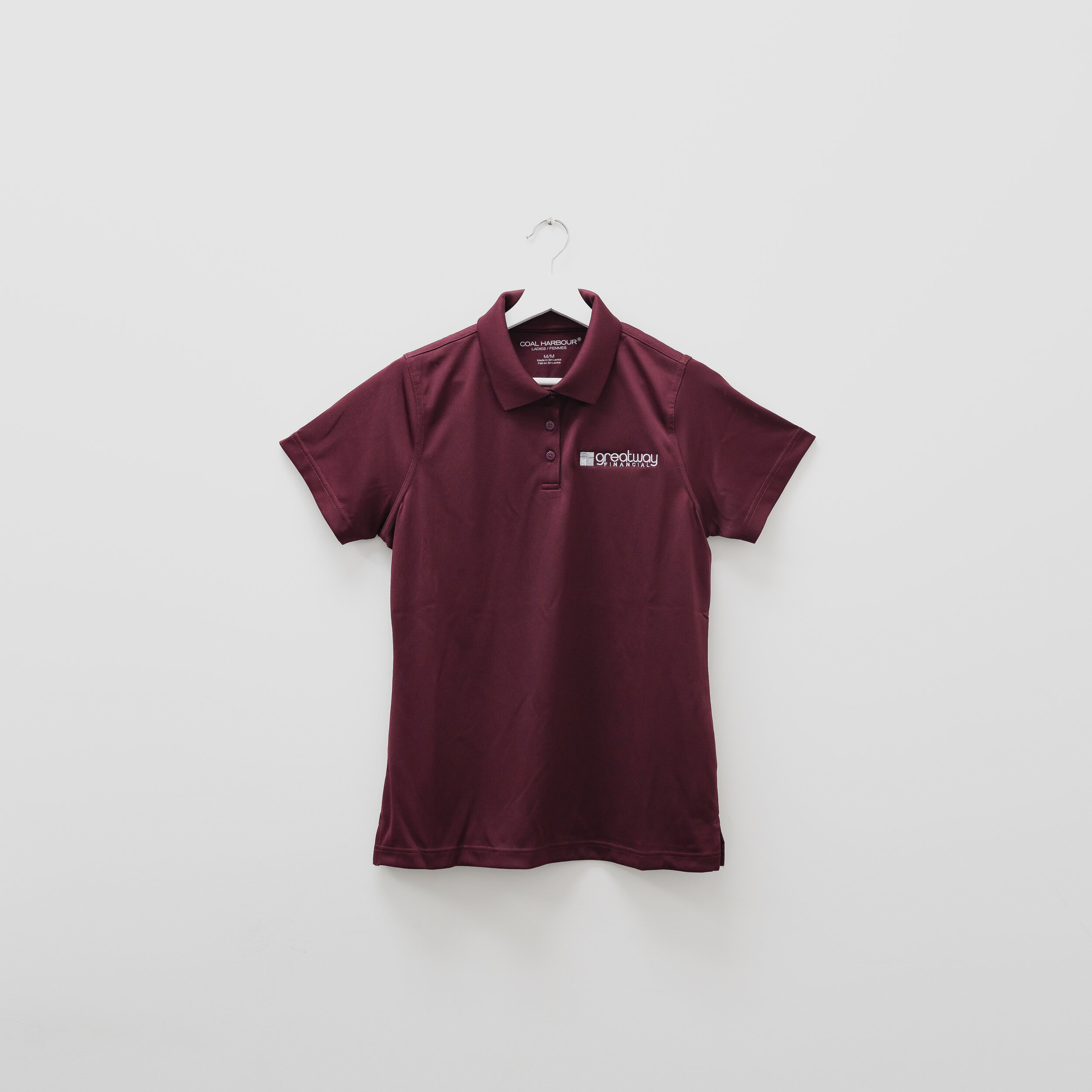 Women's Maroon Relaxed Polo Shirt — Shop Greatway