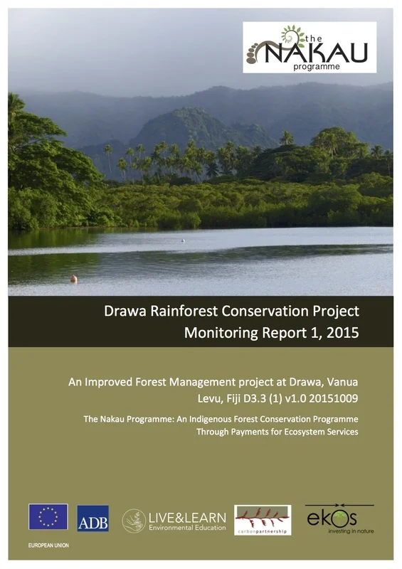 All ekos projects are required to monitor (quantify) project benefits during project implementation according to a Project Monitoring Plan contained in the PD. Project Monitoring Reports contain assertions of the quantified ecosystem services benefits delivered by the project during the relevant (usually 3-yearly) monitoring period. This quantitative assertion is the basis for issuing PES units (e.g. carbon offsets) to the project. The 1st Drawa Project Monitoring Report (2012-2014 monitoring period) was verified to the Plan Vivo Standard in 2016.