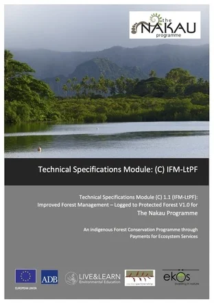 All projects in the Nakau Programme are required to apply a Technical Specifications Module covering measurement, reporting and verification (MRV) of carbon benefit impacts delivered by a project. The TS Module applied in the Drawa Project is a carbon accounting methodology applicable to projects that avoid forest degradation: Improved Forest Management - Logged to Protected Forest (IFM-LtPF). This Technical Specifications Module was validated to the Plan Vivo Standard in 2015.