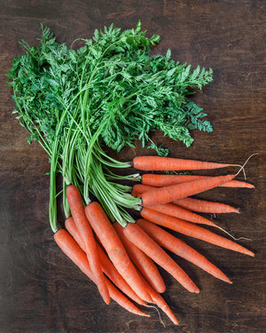  Organic carrots for gluten-free, grain-free, Cape Cod Muffins. Sweetened with fruits and vegetables only. 