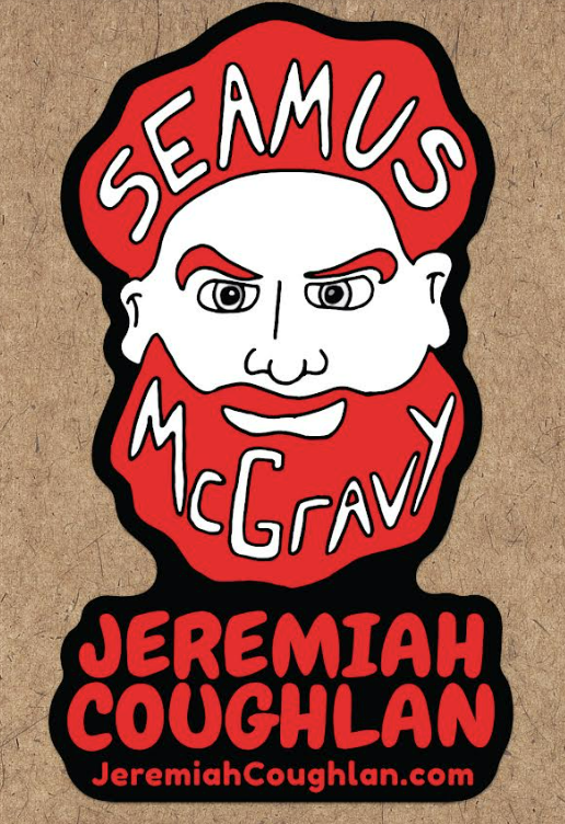 Seamus McGravy Vinyl Sticker