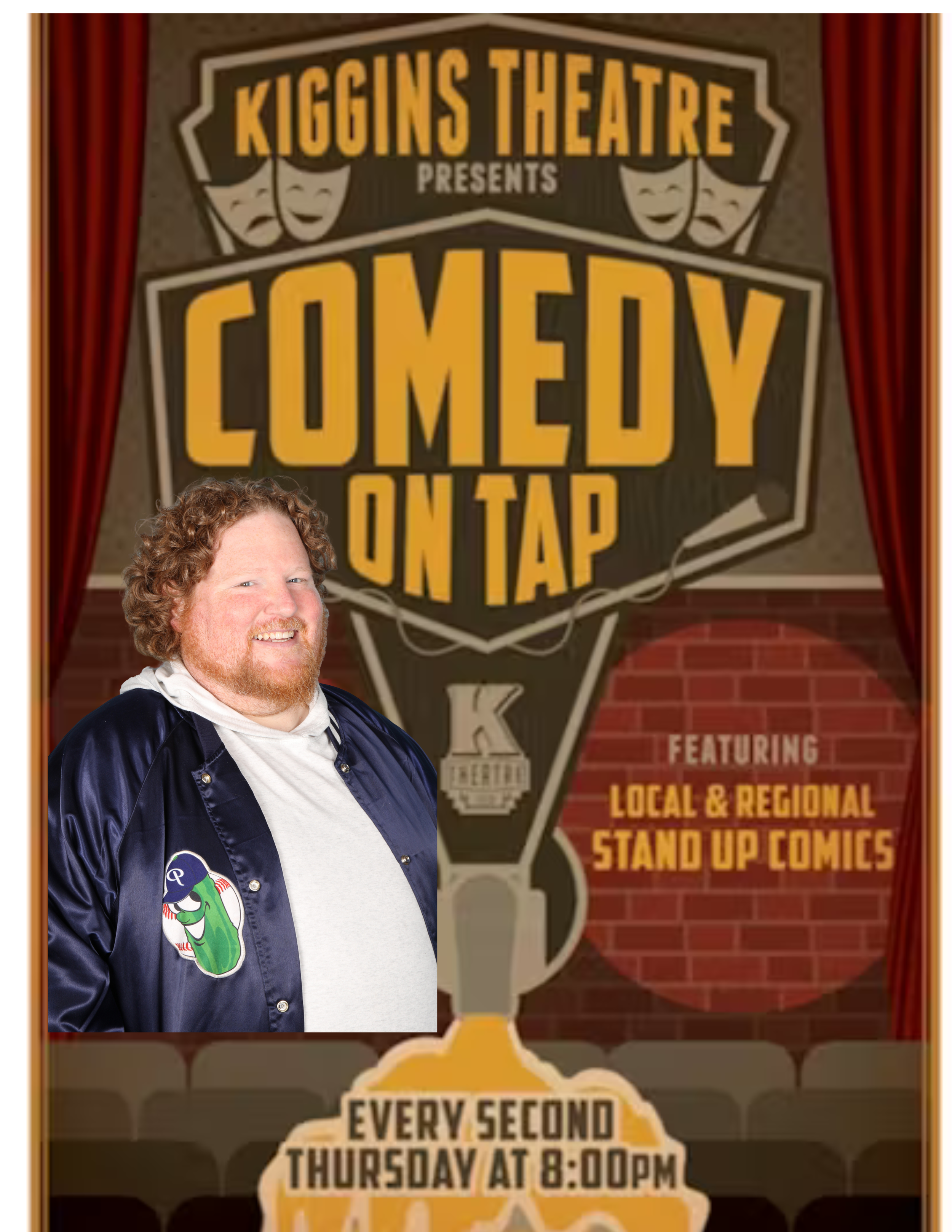 Comedy on Tap at Kiggins Theatre