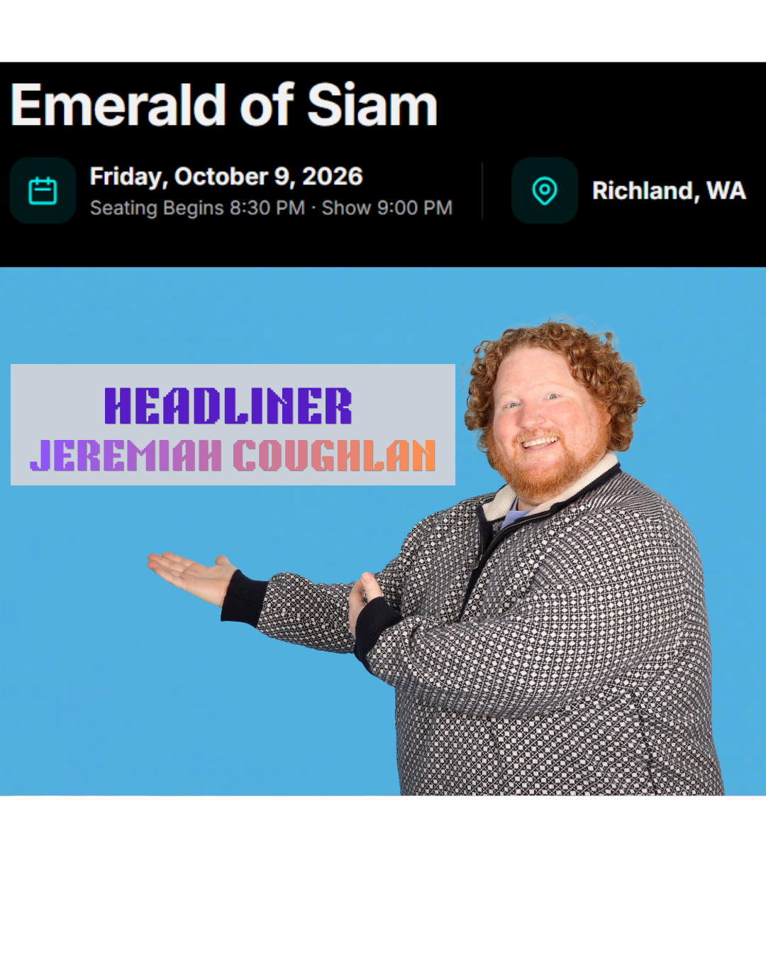 Headlining Emerald of Siam