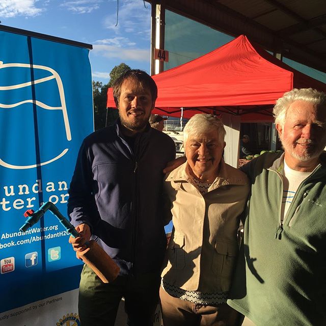 Celebrating 15 years of the Canberra Region Farmers Market and the steadfast and generous support of the Rotary Club of Hall for Abundant Water. #oneofakindapartments  #barefootandbespoke  #crfm #visitcanberra