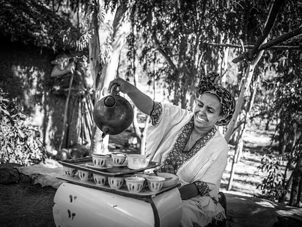 Traditional Ethiopian Coffee Ceremony - Wiki Commons