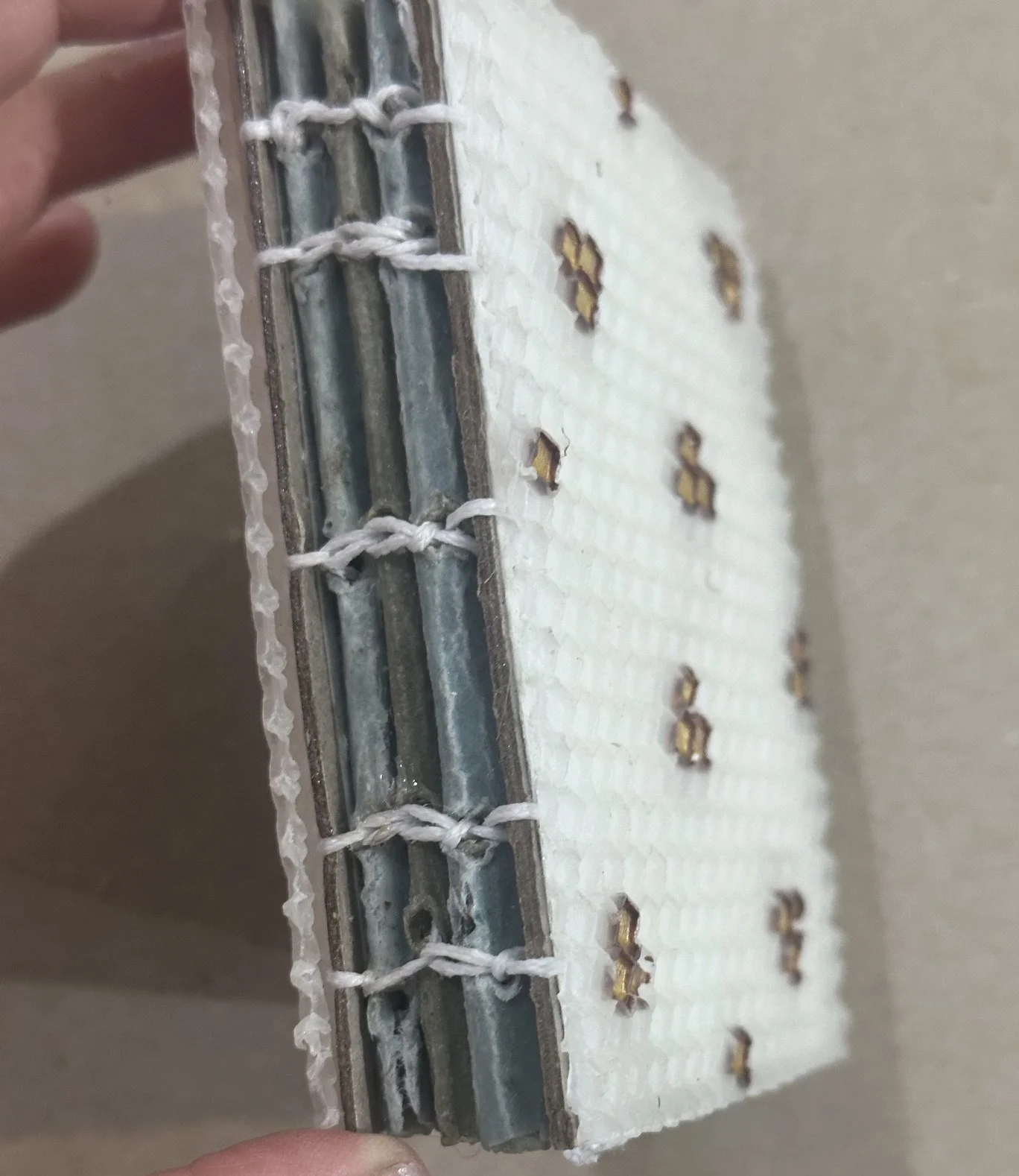 Honeycomb Bound Book
