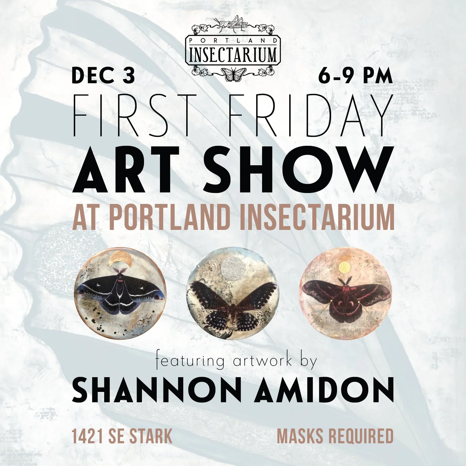 Solo Exhibition - PDX Insectarium 
