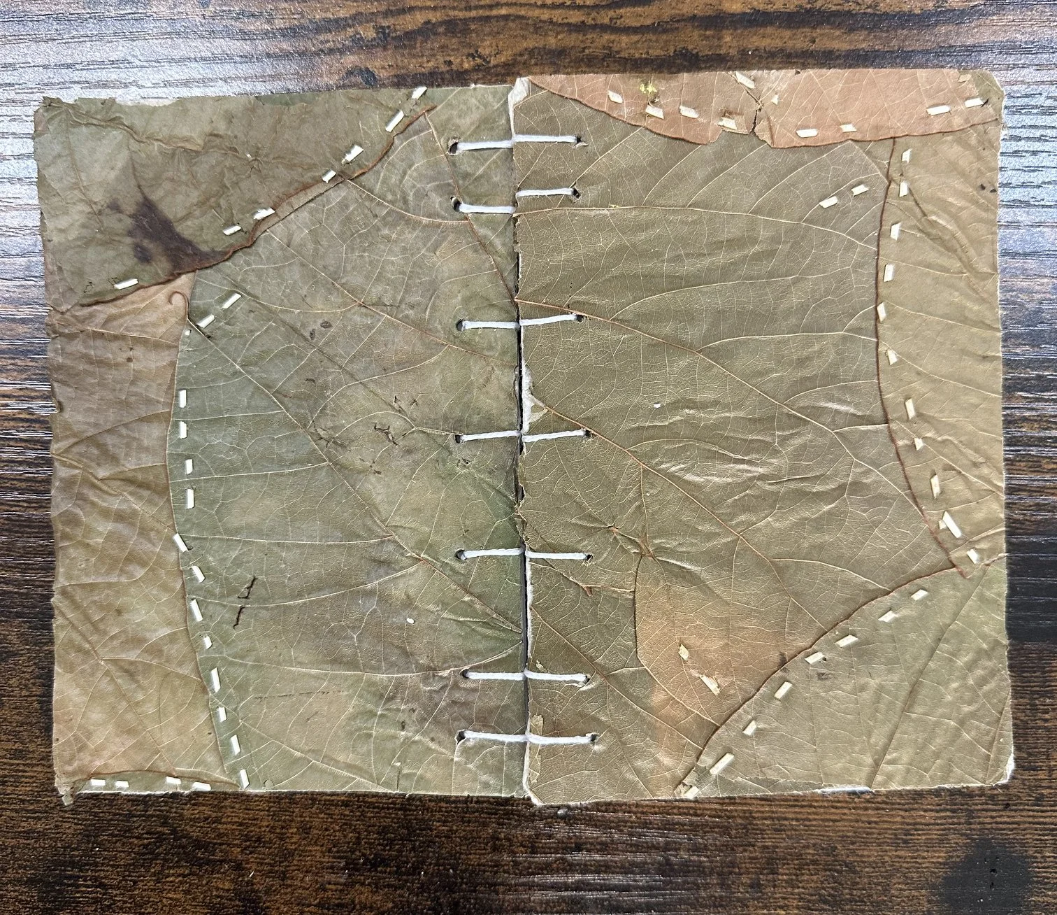 Sewn Leaf Book