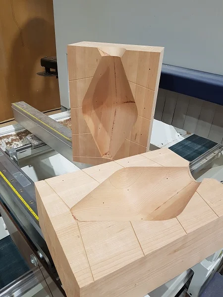 Timber mold for Rakumba Lighting