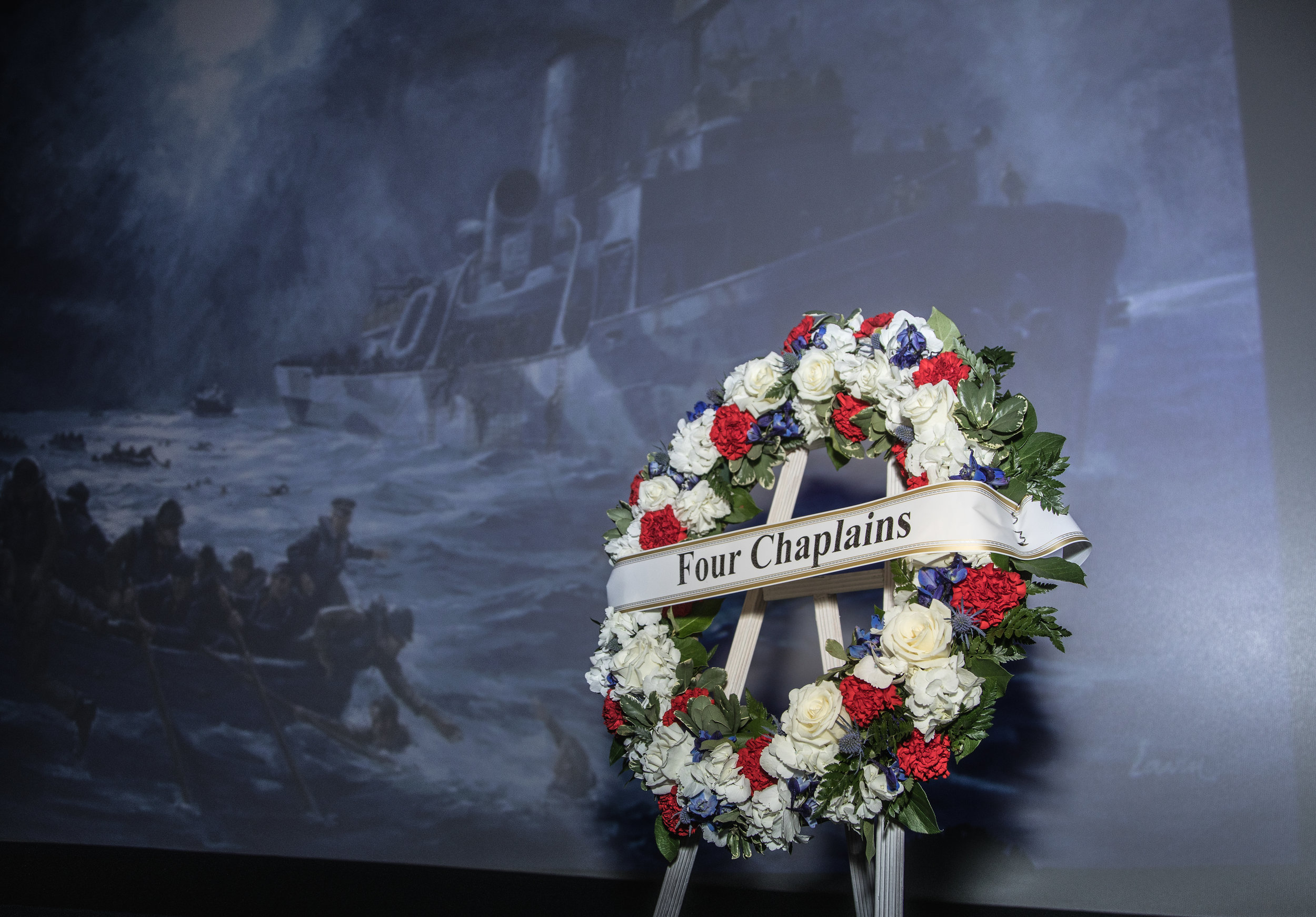Tribute to Four Chaplains for 75th Anniversary of USAT Dorchester Sinking