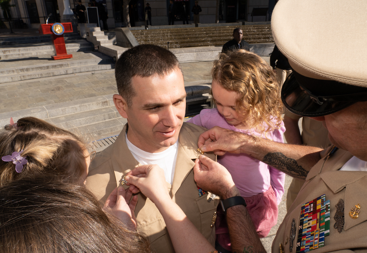 Chief Petty Officer Pinning &amp; Advancement Ceremony