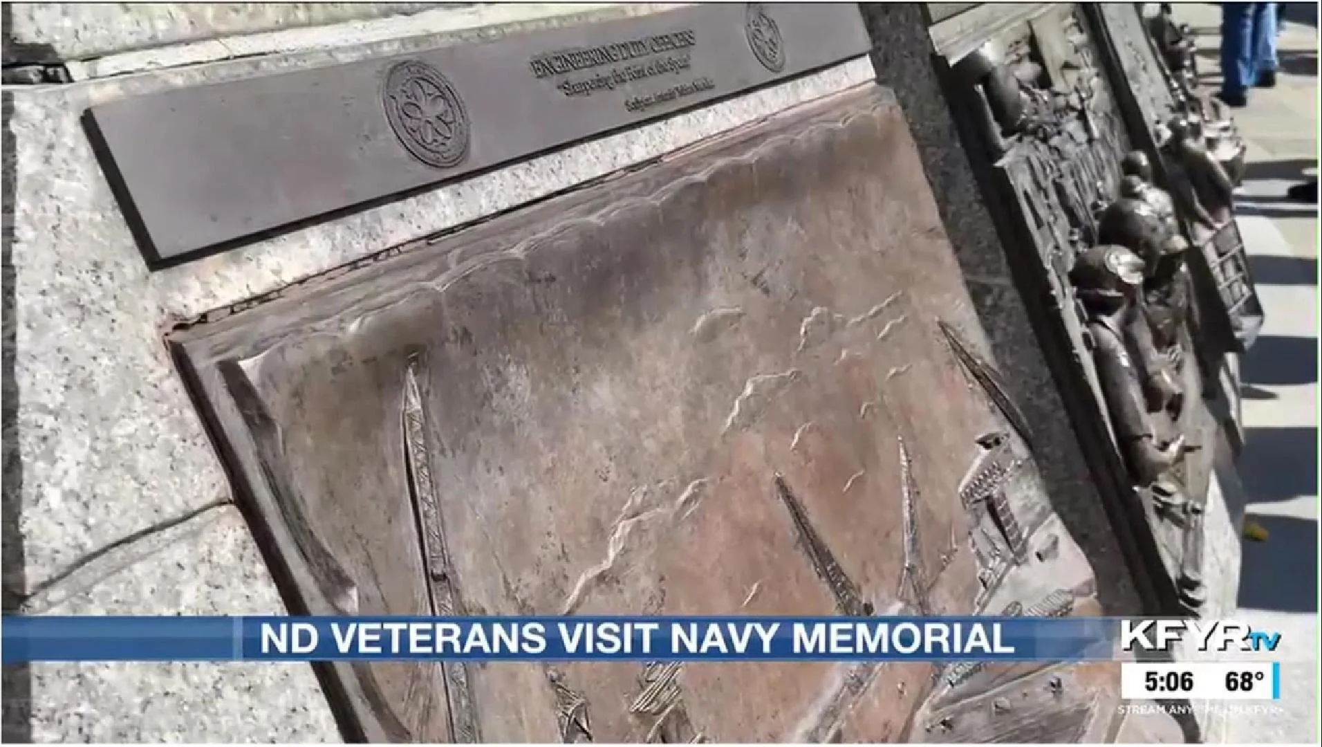 North Dakota Veterans Visit Navy Memorial