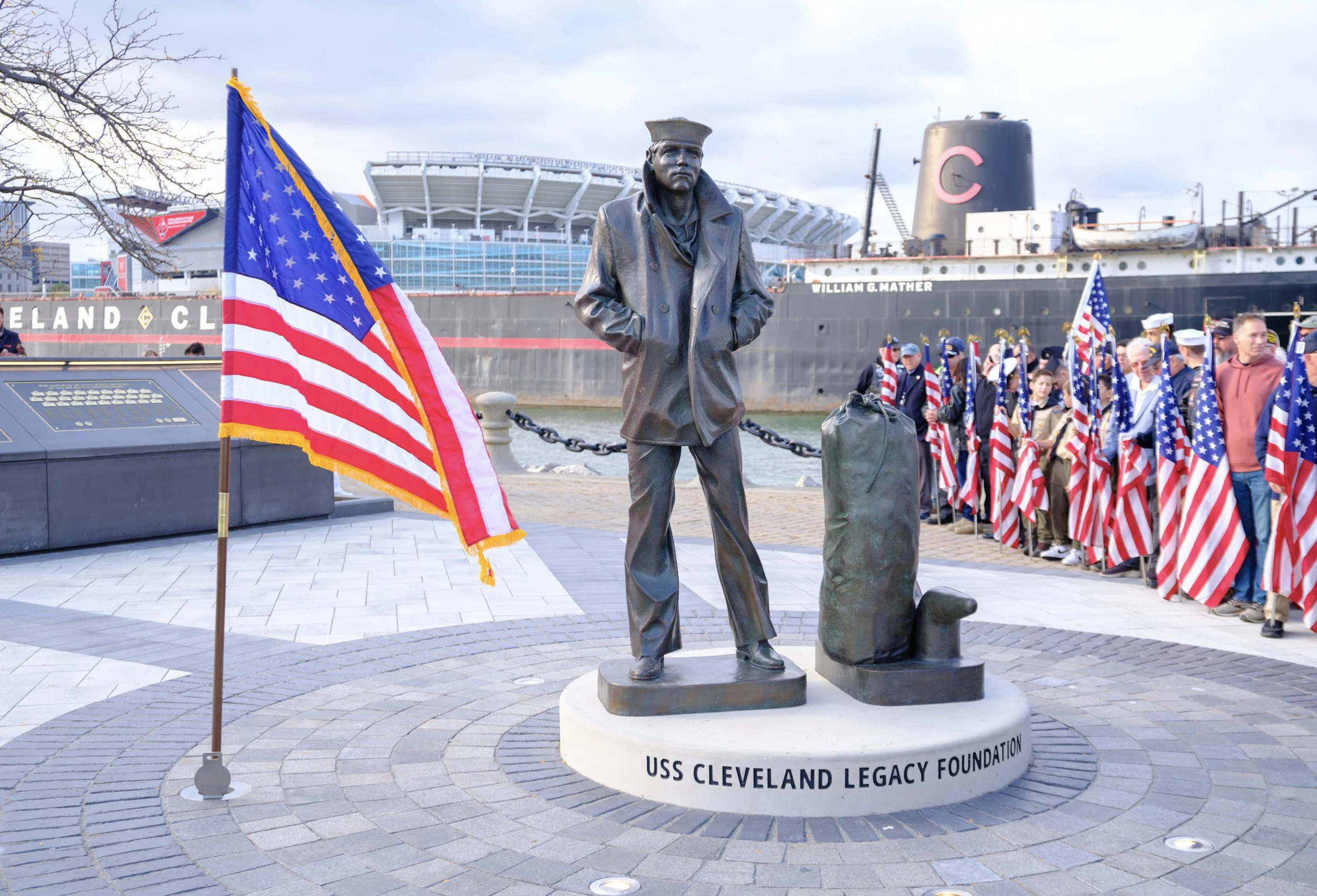 Providing service to others in USS Cleveland Legacy Foundation CEO’s bloodline