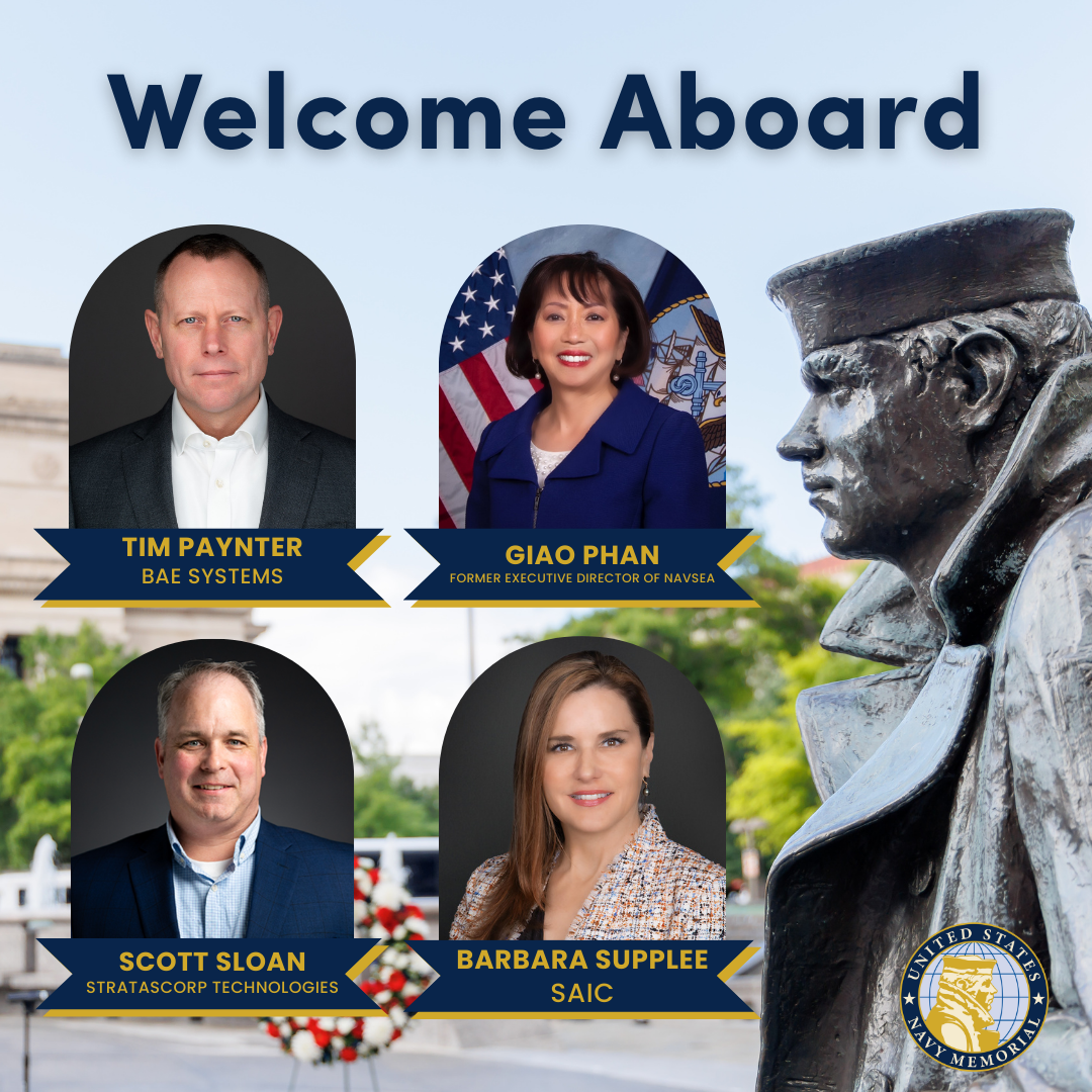 RELEASE: United States Navy Memorial Announces New Members to Board of Directors for 2026