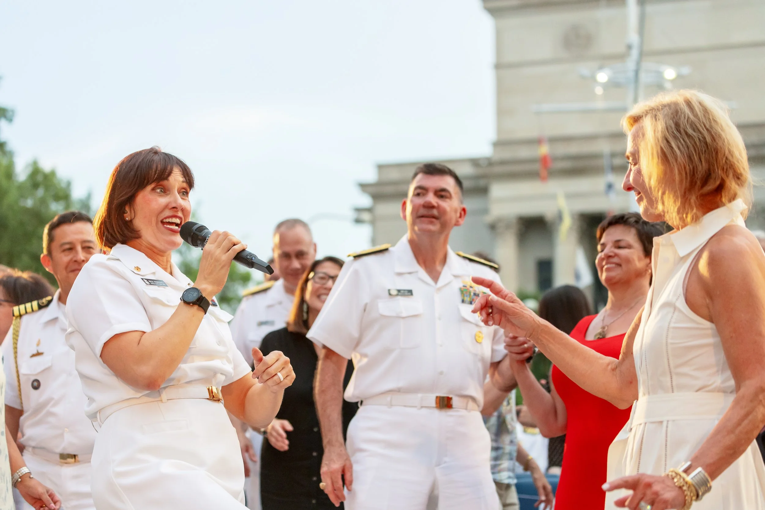 Concert on the Avenue - Full Navy Band 