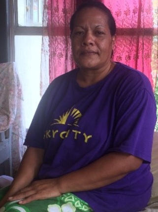 Above: Felekape Pthahulu, Manager of the Loto’fua Fksamaletani Elderly Centre. Photo: Charlie Damon, CARE Australia