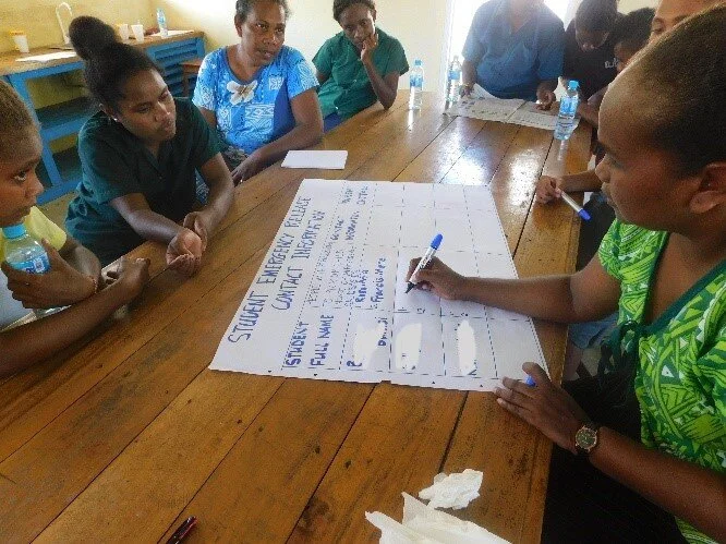Solomon Islands students ensure schools and communities are safe