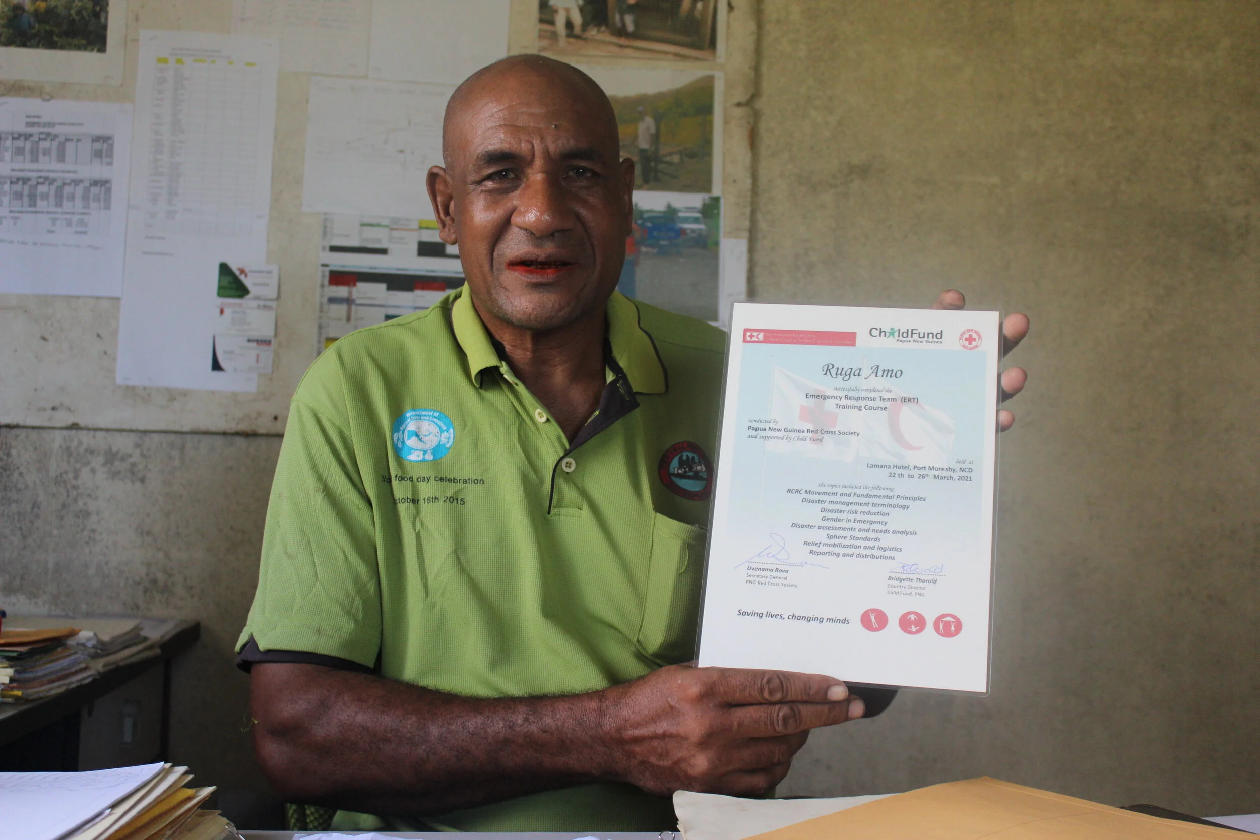 Planning and learning for stronger emergency responses in PNG