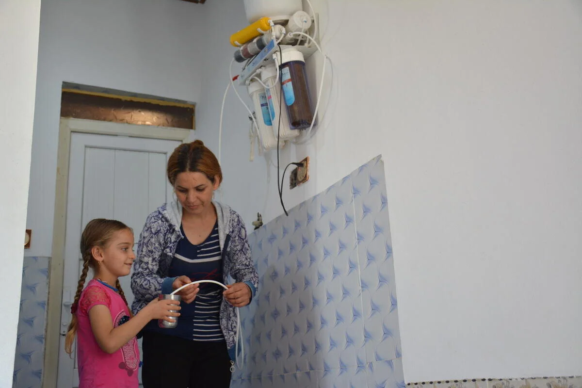 Safe and clean drinking water for families in Sinjar, Iraq