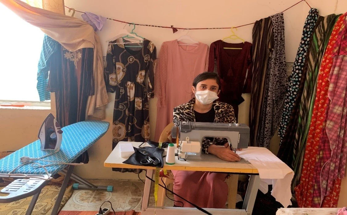 Stitching together a brighter future after conflict in Sinjar