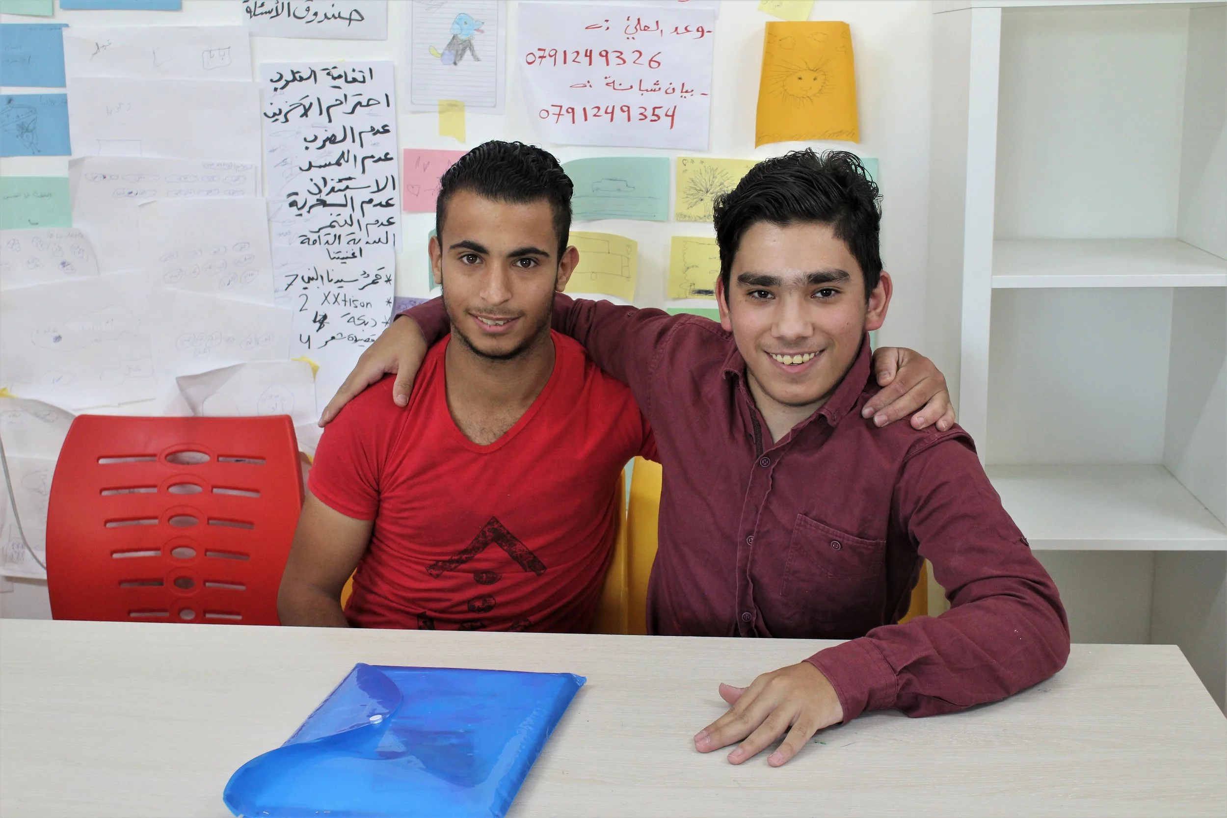 For 15-year-old Hussein, an opportunity to finally attend school