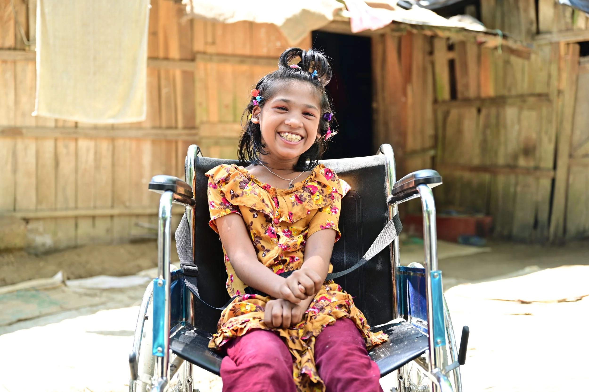 Assistive devices bringing new freedoms for people with disabilities in Cox's Bazar