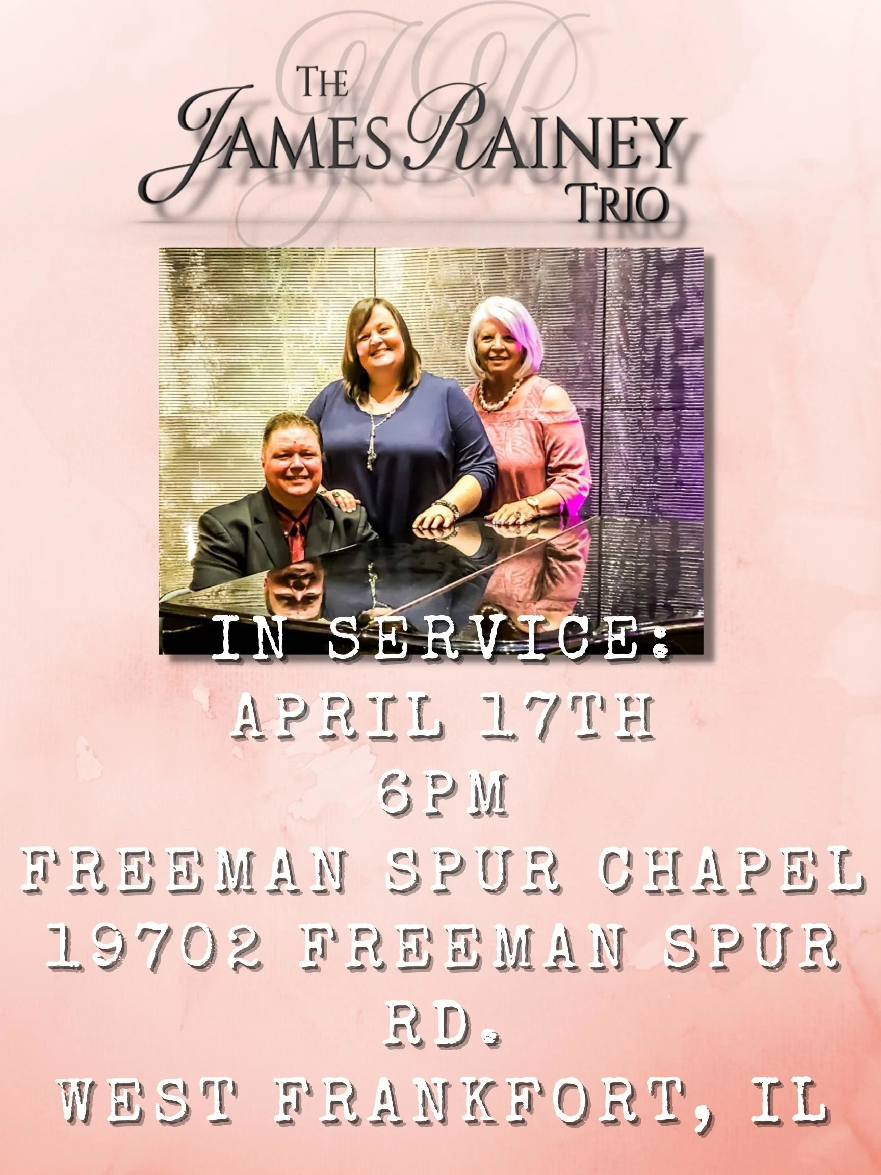 JRT in Service at Freeman Spur Chapel