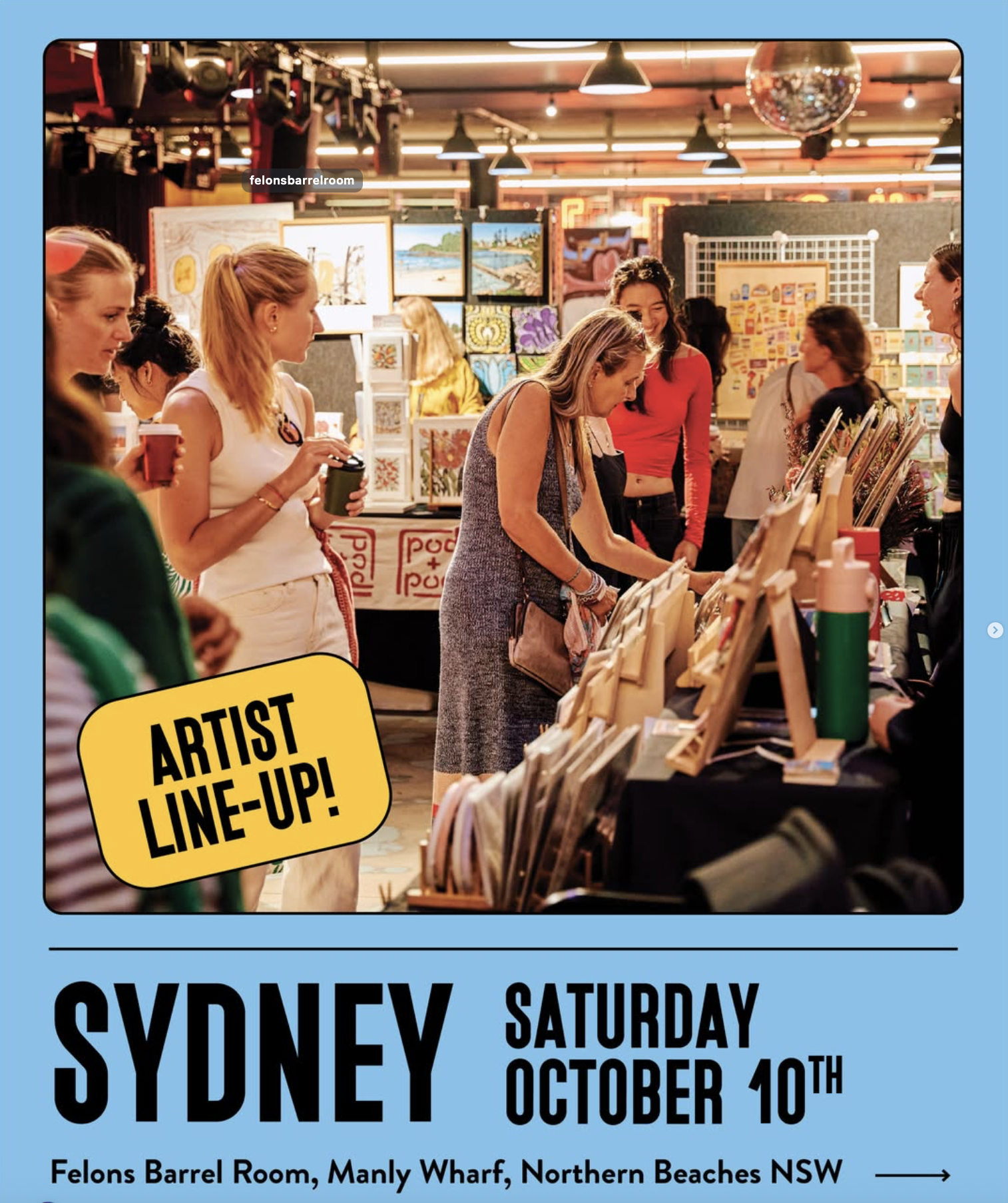 The Great Artist Market, Sydney