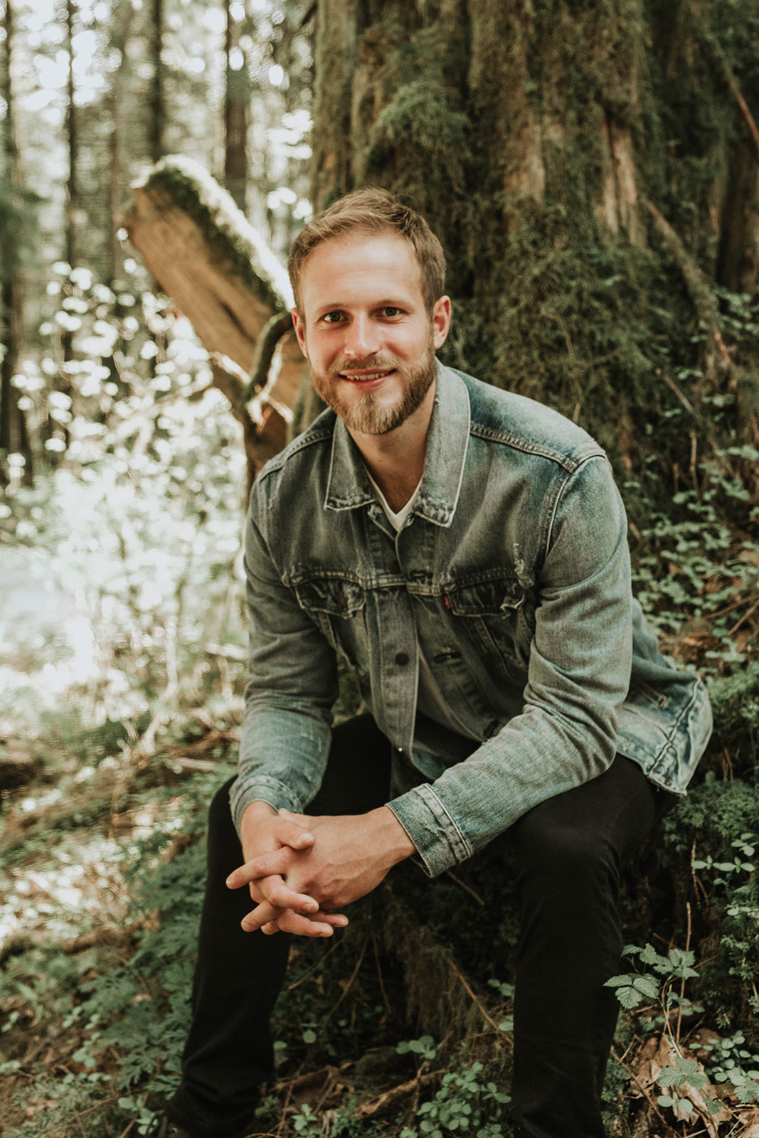 portrait of man smiling 