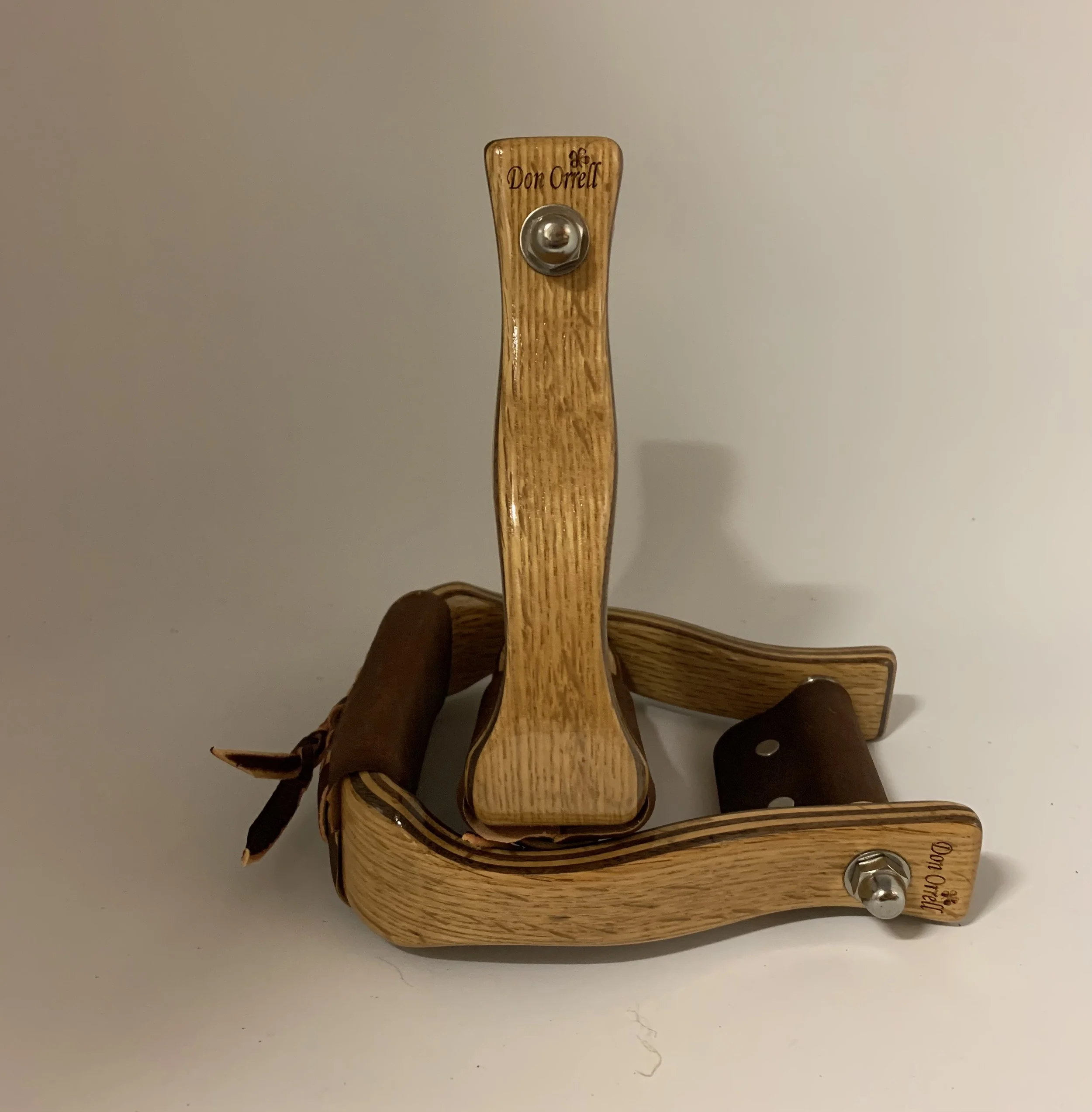 Don Orrell - 2” Tapered Stirrups - White Oak