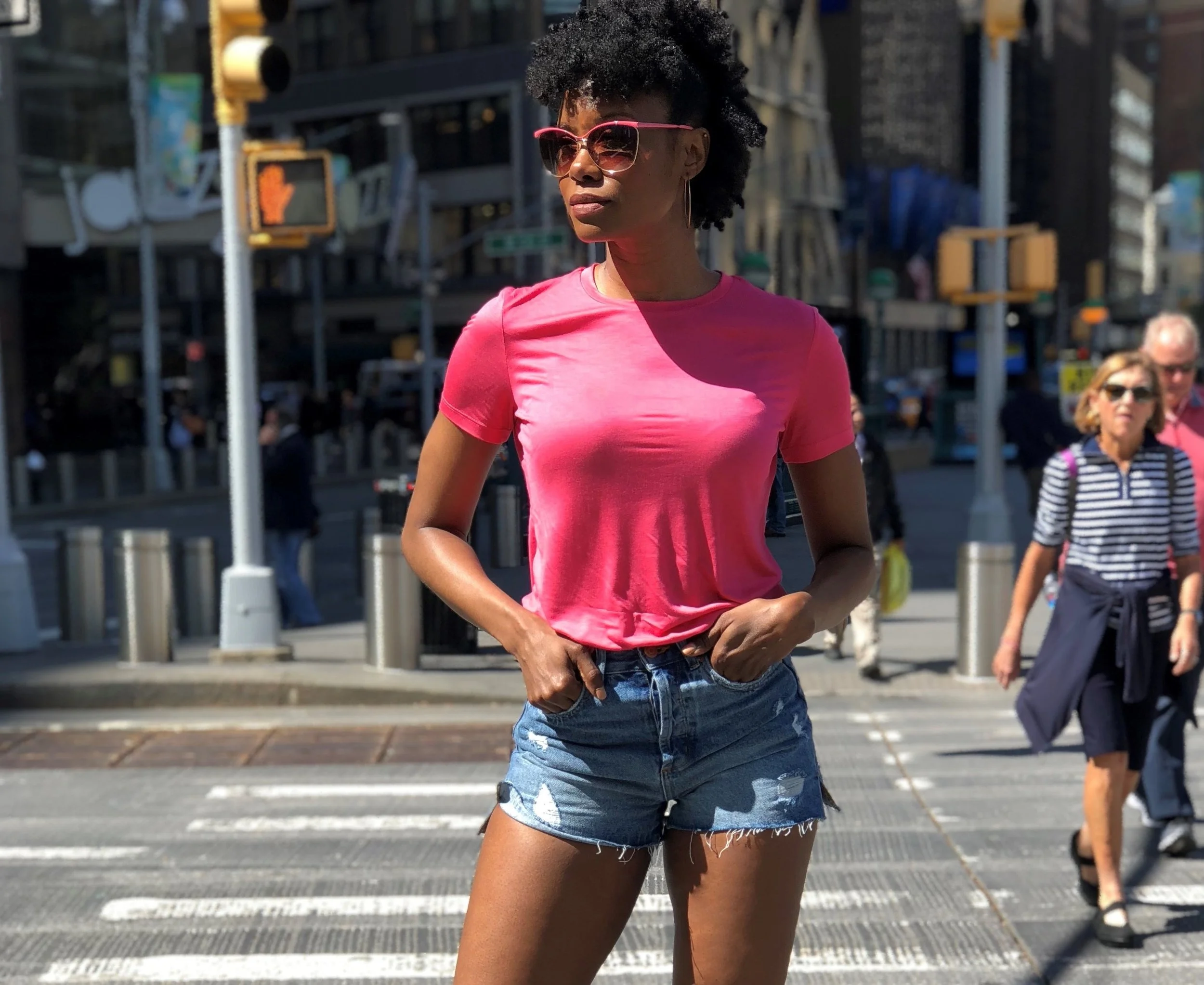 Basic Pink tee by ZARA