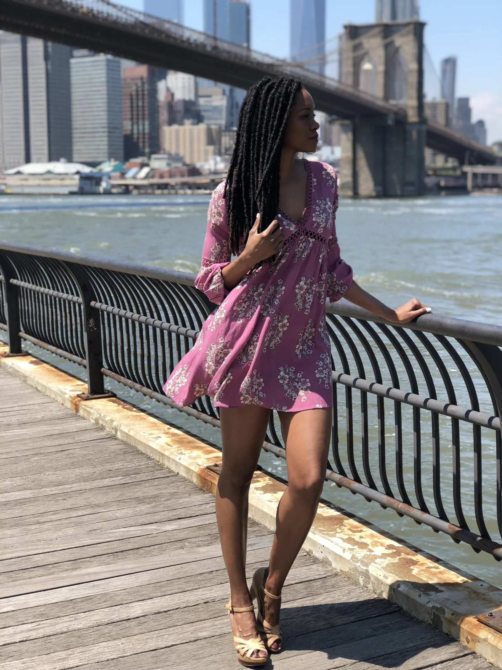 An effortless dress to slip on and go
