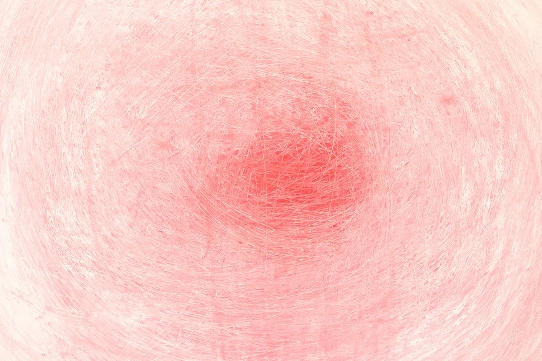 From the series: The path leading to the center/ The path back/ oil pastel on canvas/ 53x53 in/ 2021/Detail