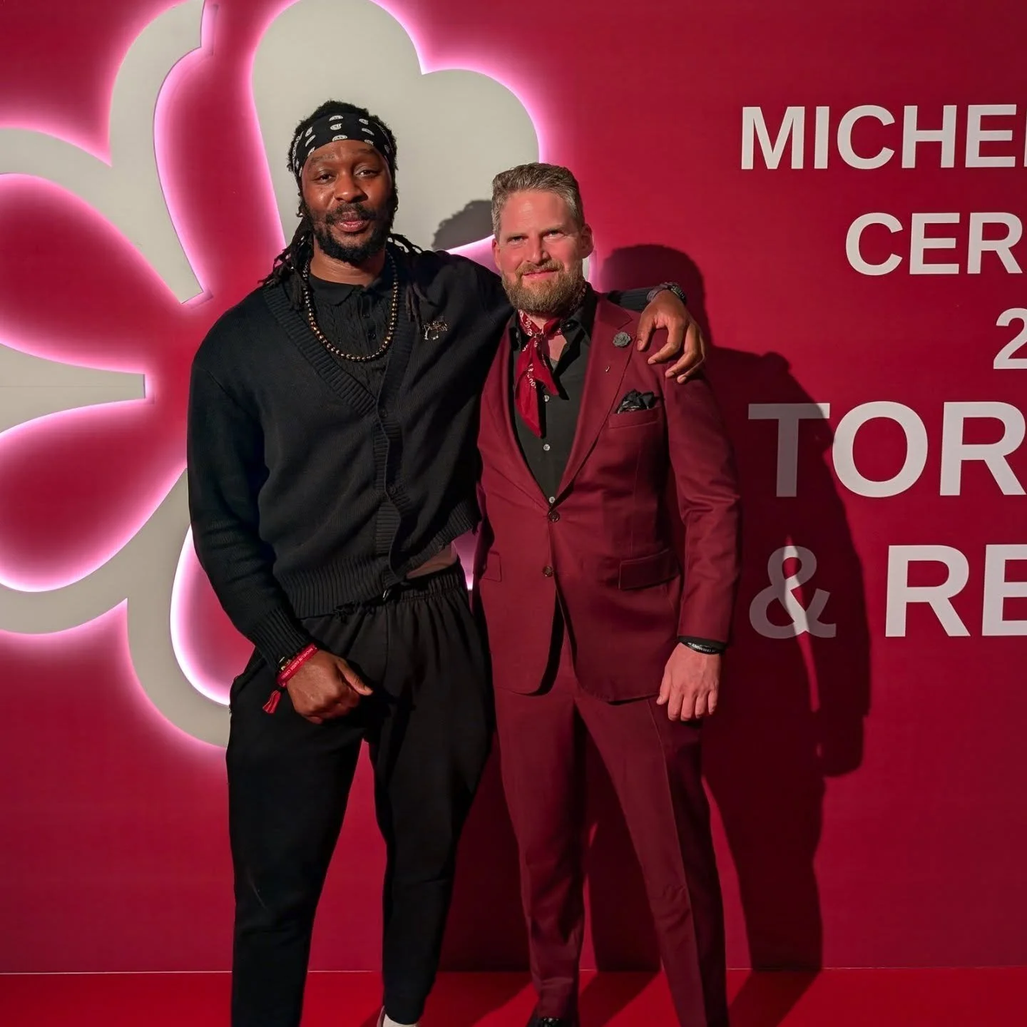 A lil' throwback to last year's @michelinguide awards in Toronto with my Baijiu Brother from Another Mother