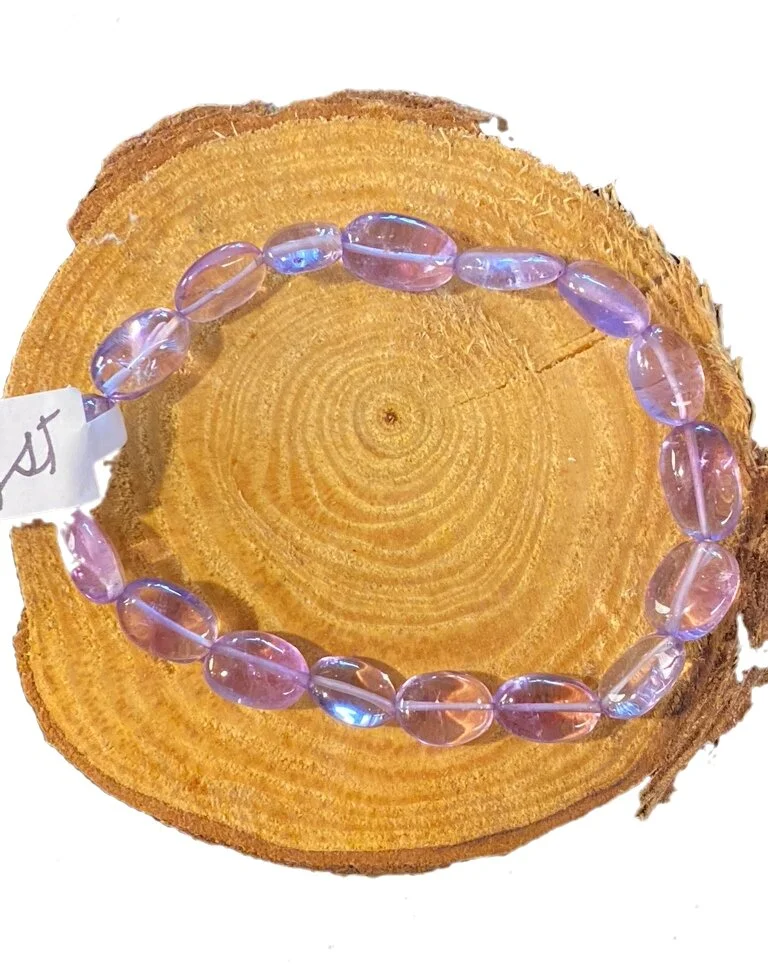 Amethyst Oval Bracelet