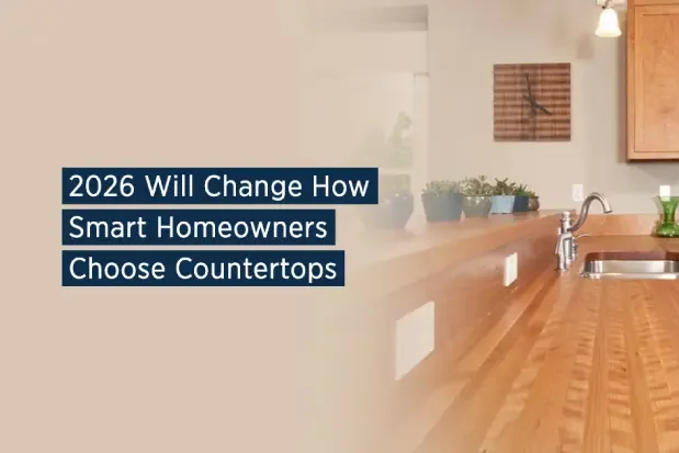 Quartz vs. Laminate vs. Wood: 2026’s Hottest Kitchen Countertop Trends