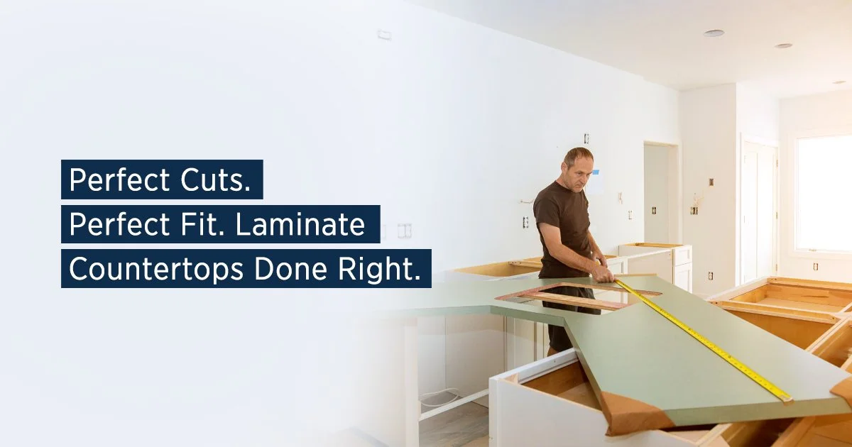 Precision Cutting for Flawless Laminate Countertops
