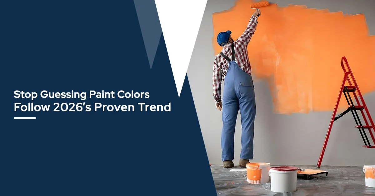 From Beige to Bold: Interior Paint Color Trends to Watch in 2026