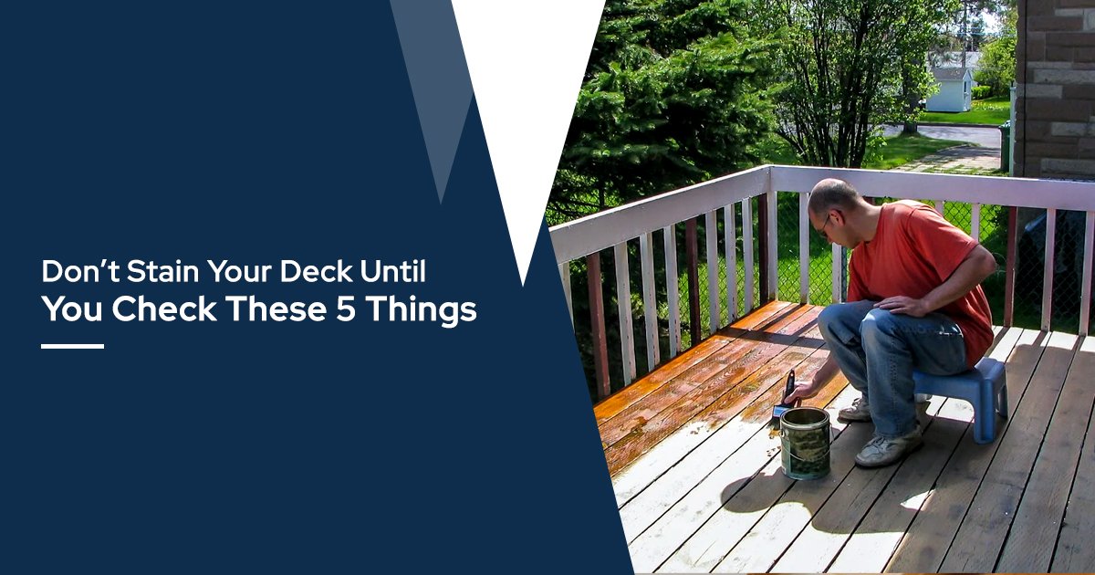 How to Stain a Wood Deck in Missouri: The Complete Spring Guide