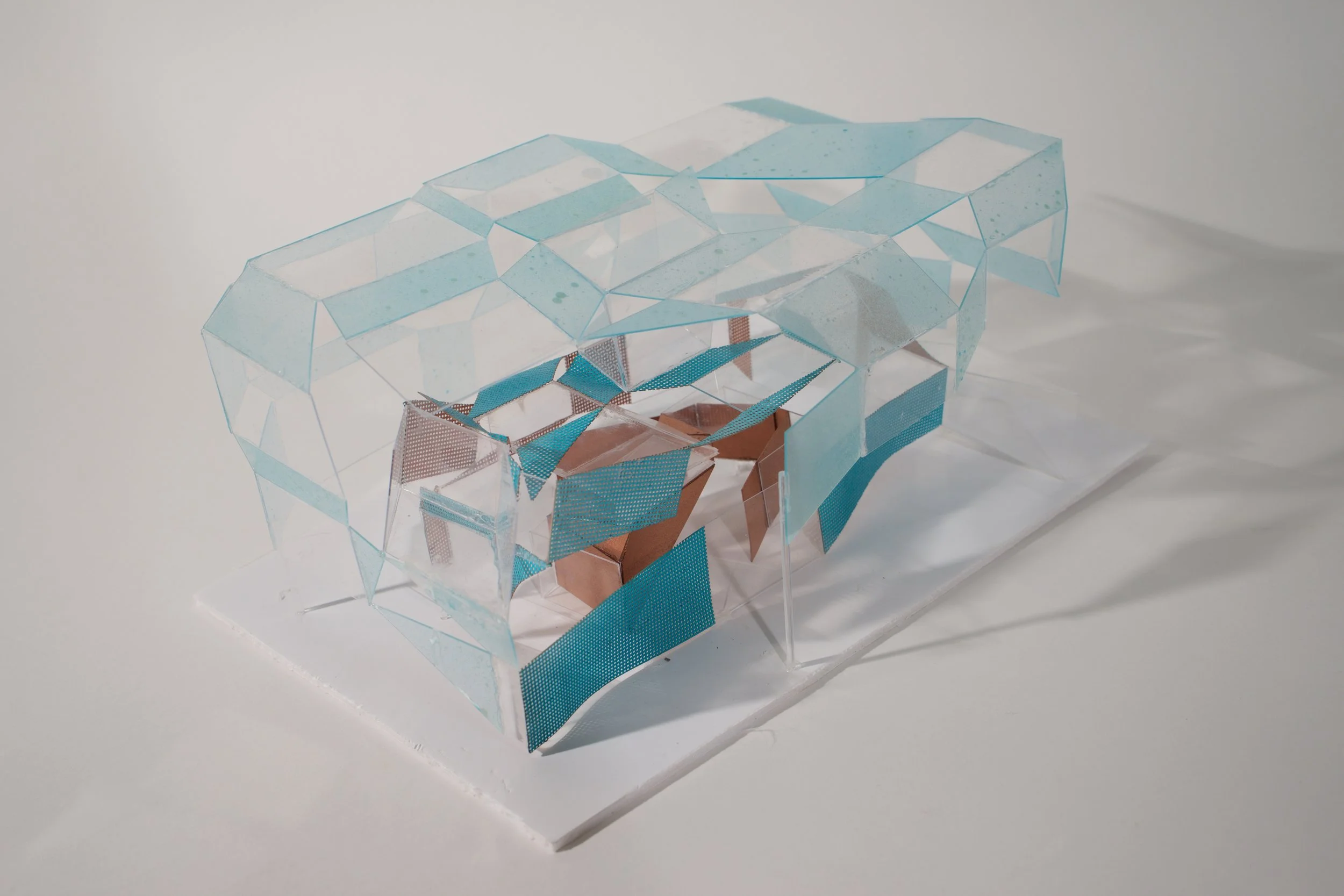  Inverting the positive and negative spaces of the surfaces 