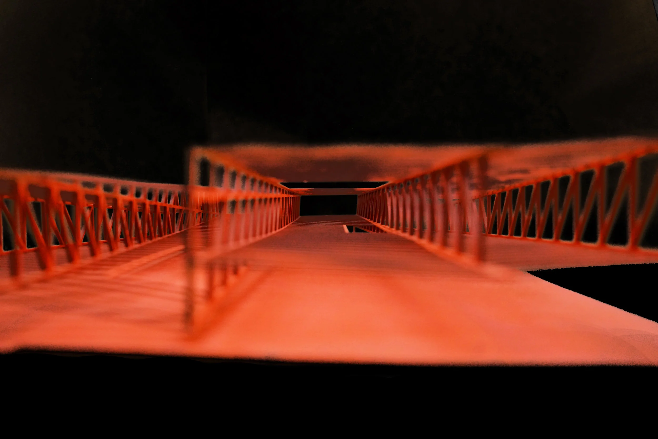  Creating a system able to be elevated like a bridge. 