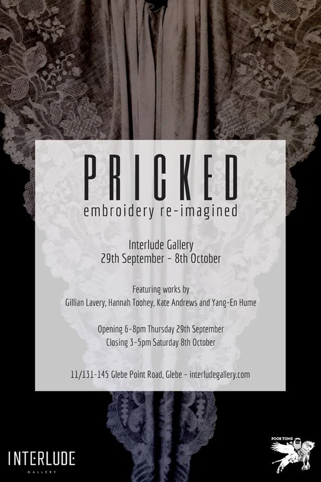 'Pricked'at Interlude Gallery