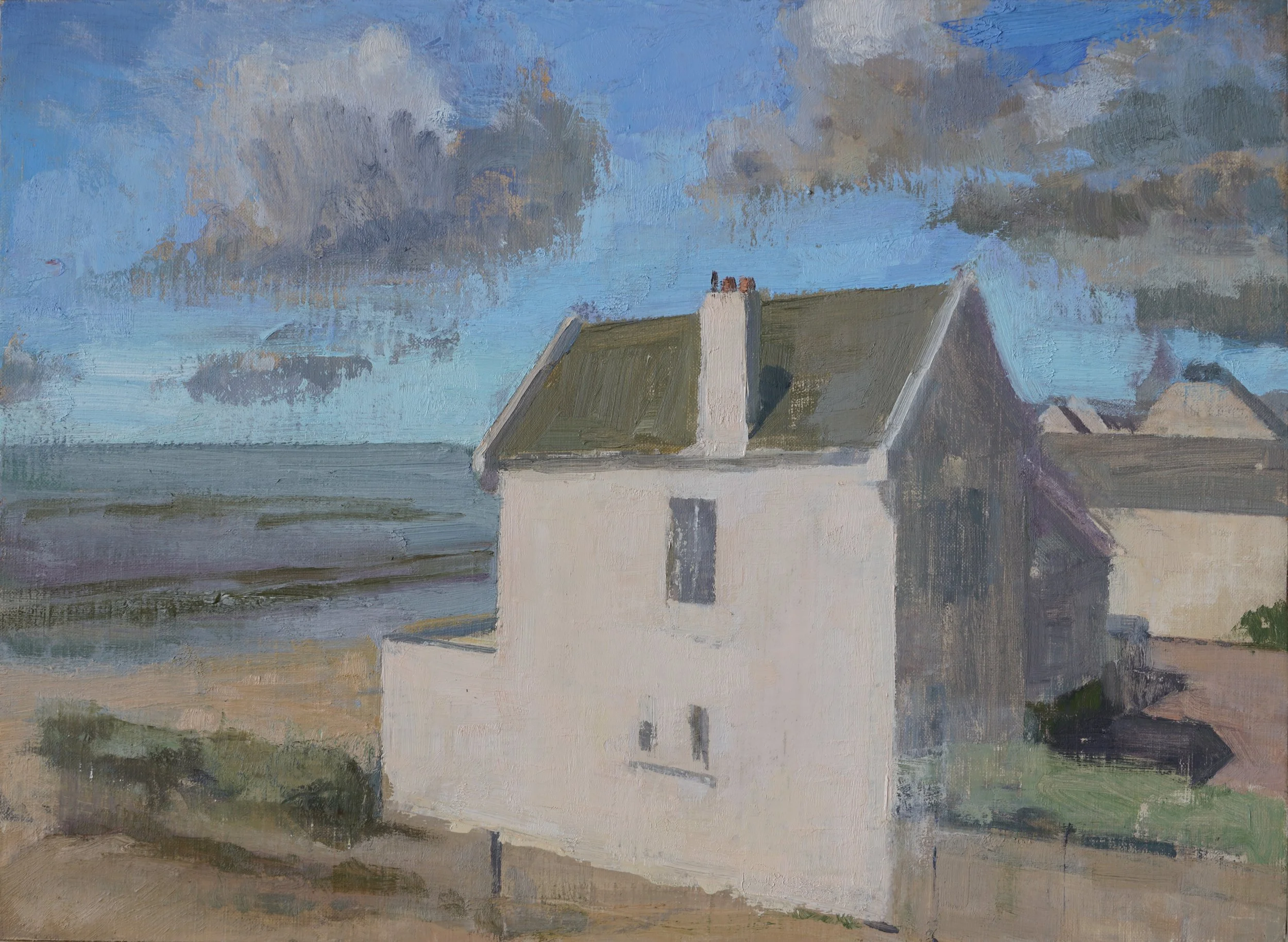 Pornichet, Afternoon Clouds, 2025