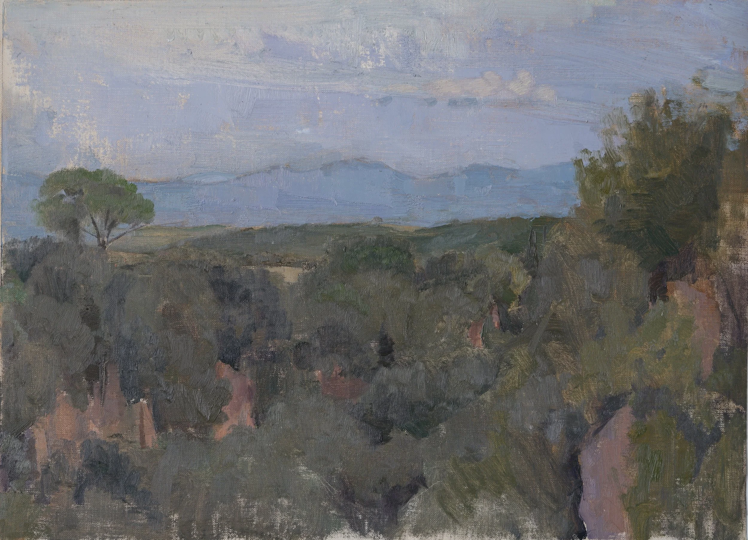 Civita Castellana Valley and distant Sabines, 2025