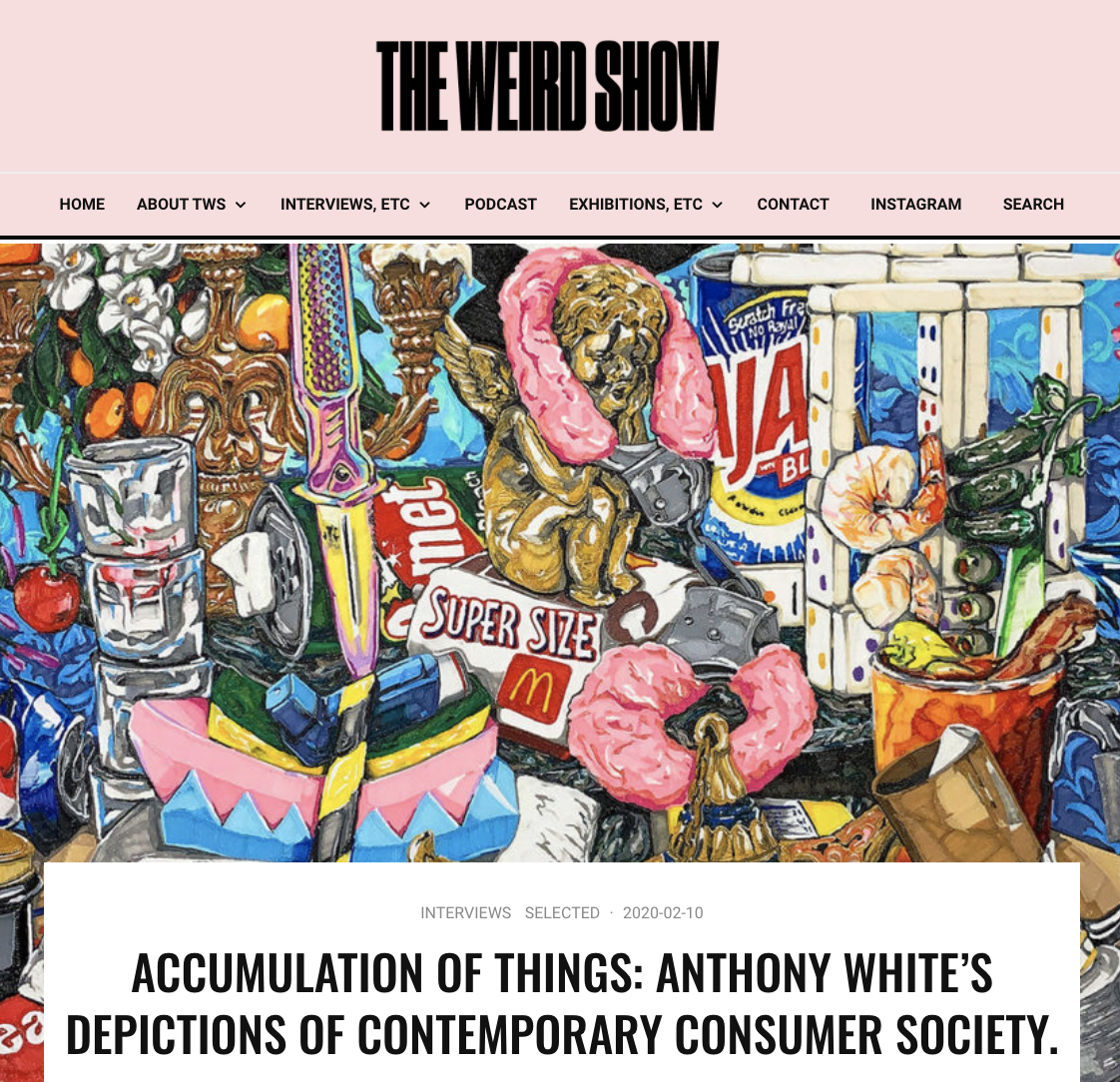 Accumulation of Things: Anthony White