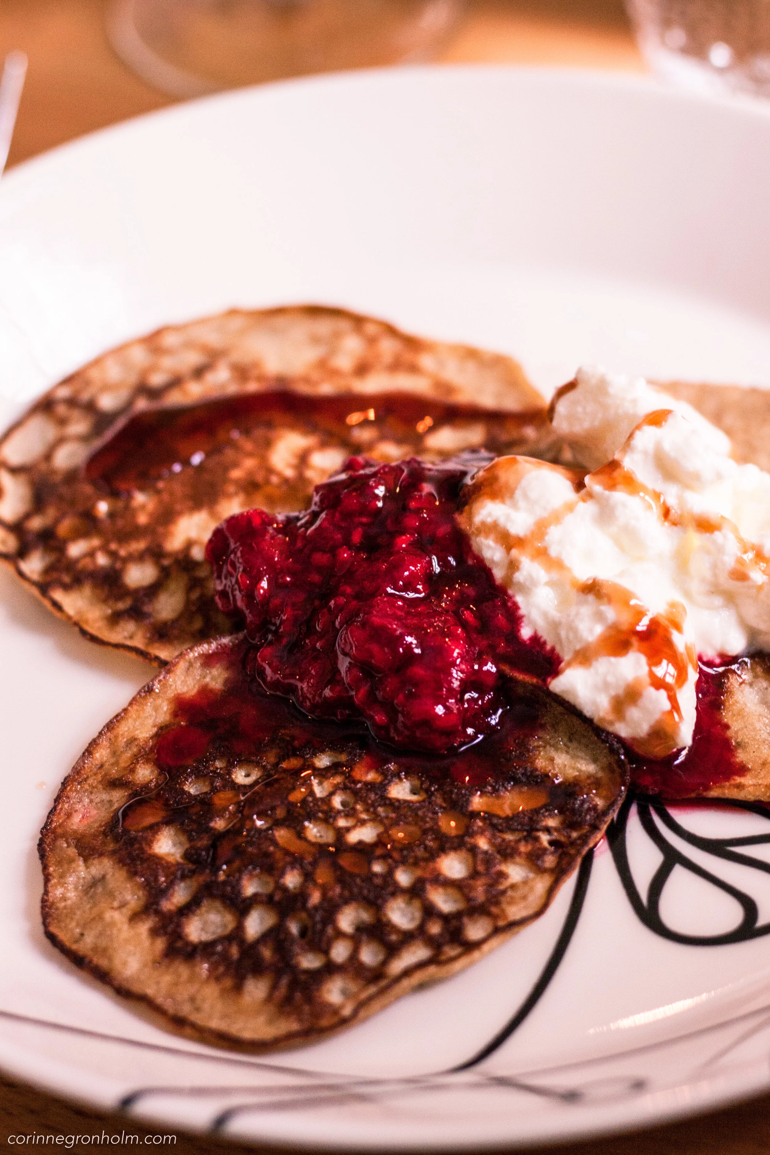 Bananpannkakor med kokos