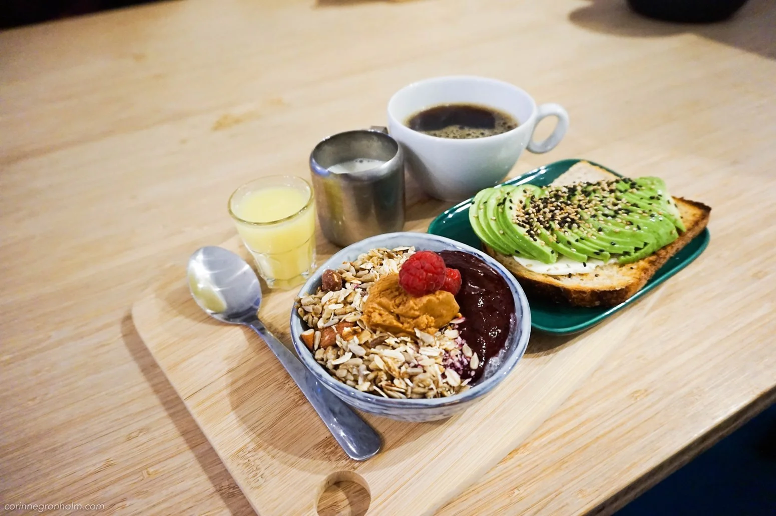 God frukost på Café Kuuma i Helsingfors