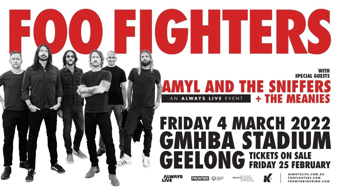 Foo Fighters – 4 March, 2022 @ GMHBA Stadium, Geelong VIC