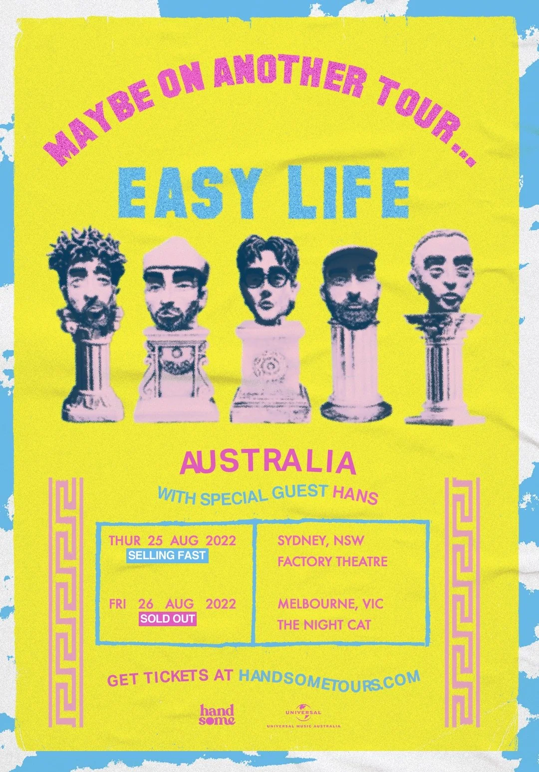 easy life – 26 August, 2022 @ The Night Cat, Melbourne VIC 