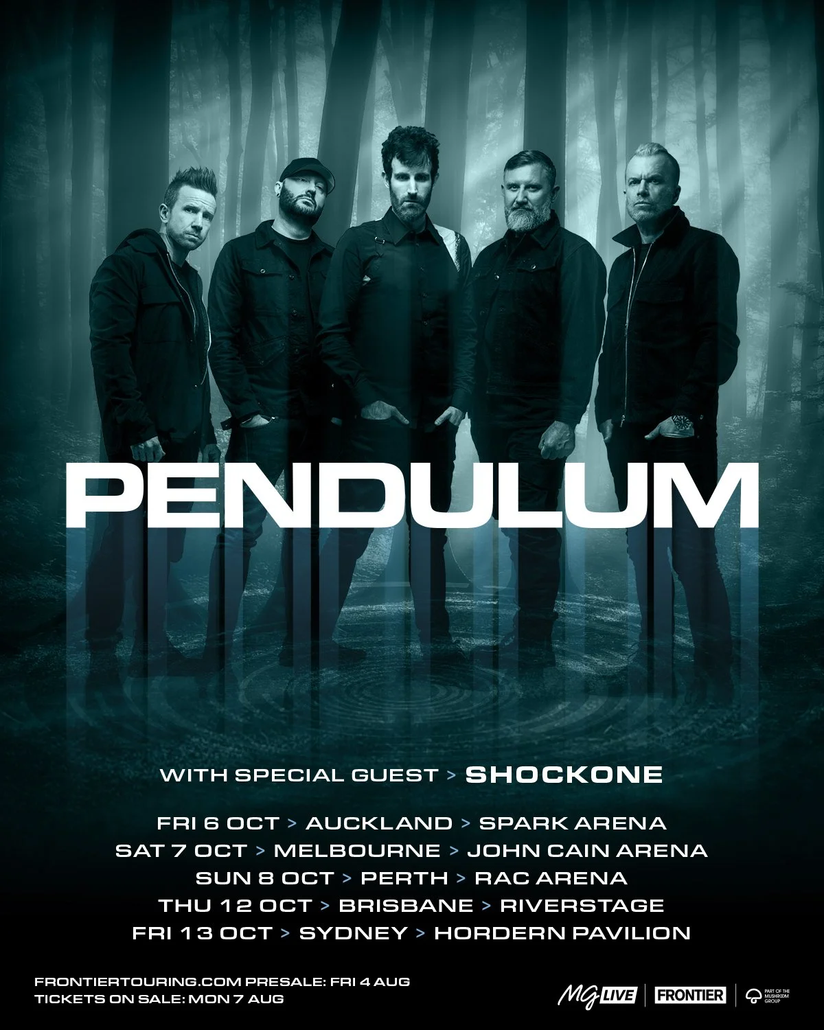 Pendulum – 7 October 2023 @ John Cain Arena, Melbourne VIC